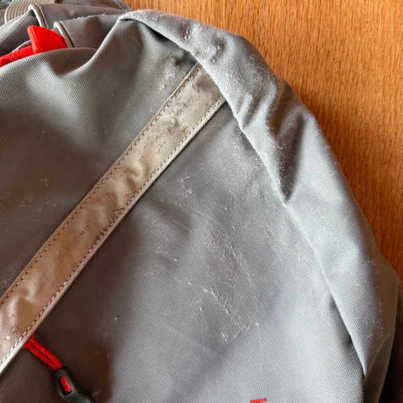 Mountainsmith K9 Pack Dog Backpack Carrier Vest Size Medium Grey & Orange Hiking - Picture 9 of 9